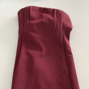 GUESS NWT strapless mini dress